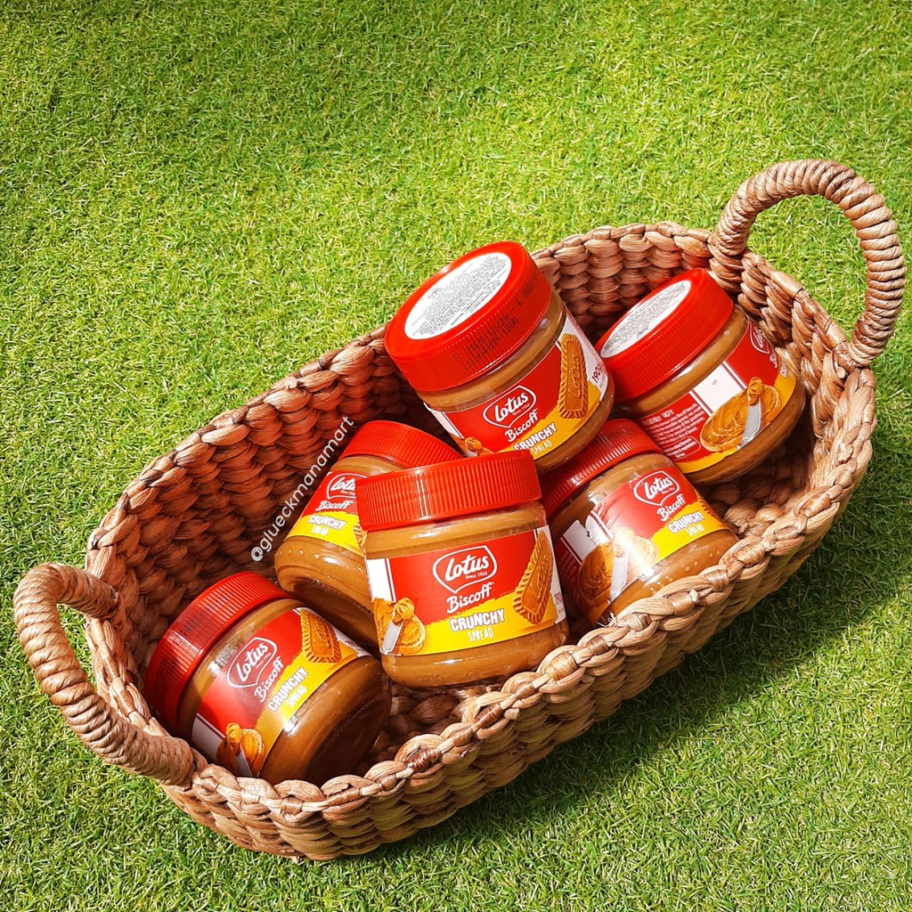 Lotus Biscoff Crunchy Spread Jam / Selai 190gr