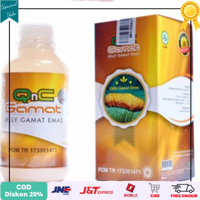 

◾COD◾ Jelly Gamat QnC Asli/Original