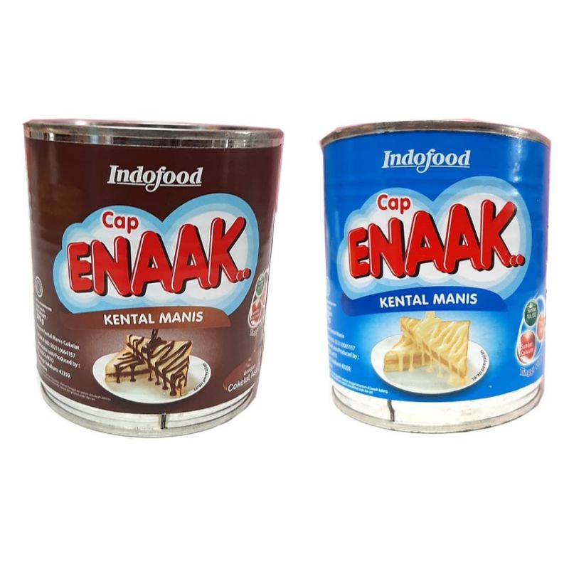 

Susu Kental Manis Cap Enaak Kemasan 375 Grm