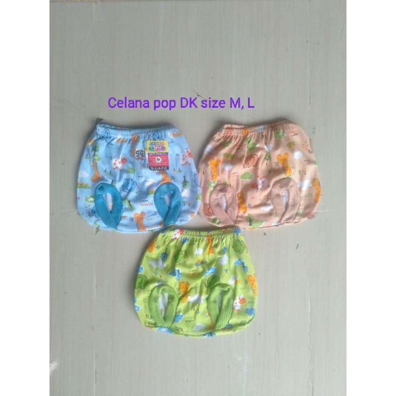 3 pcs Celana pop bayi DK CM / Celana pendek bayi