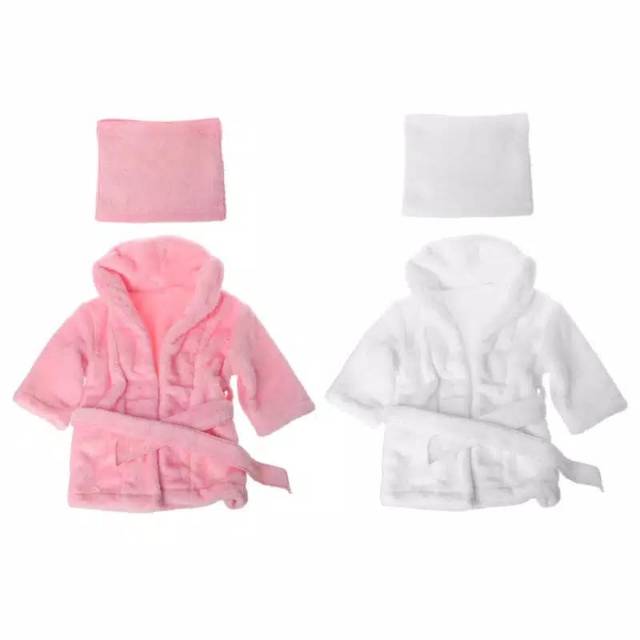 READY JAKARTA Kostum Foto Bayi Bath Robe Jubah Mandi