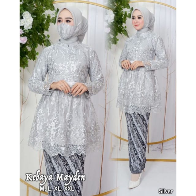 Set kebaya mayden//kebaya wisuda modern ad//kebaya set brismeid//kebaya pesta