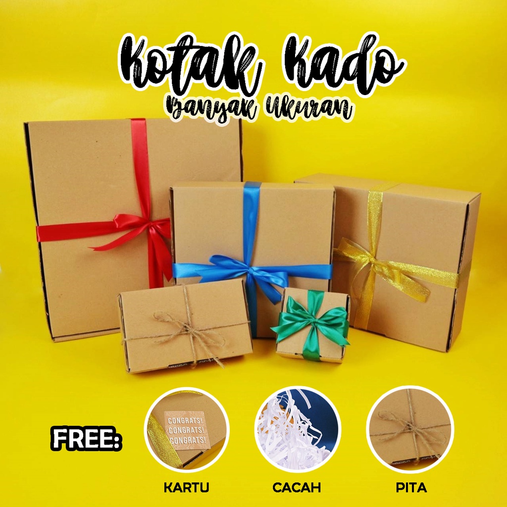 

Kotak Kado Pita Gift Box Parsel Ramadan Hadiah Hampers Lebaran Souvenir Medan Bungkus Kertas Kardus