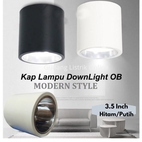 Kap Lampu Downlight Outbow OB 4inch 4 Inch Fitting E27