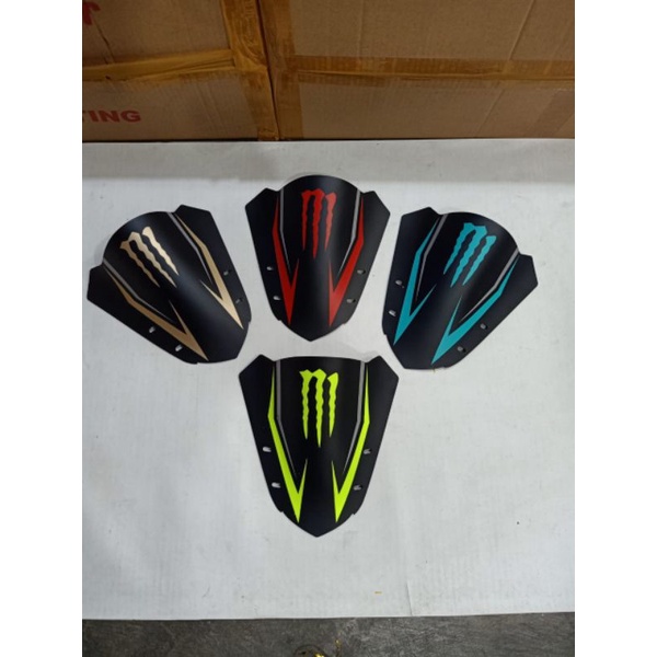 Visor new aerox terbaru visor aerox 2020 sampai 2021 connected monster