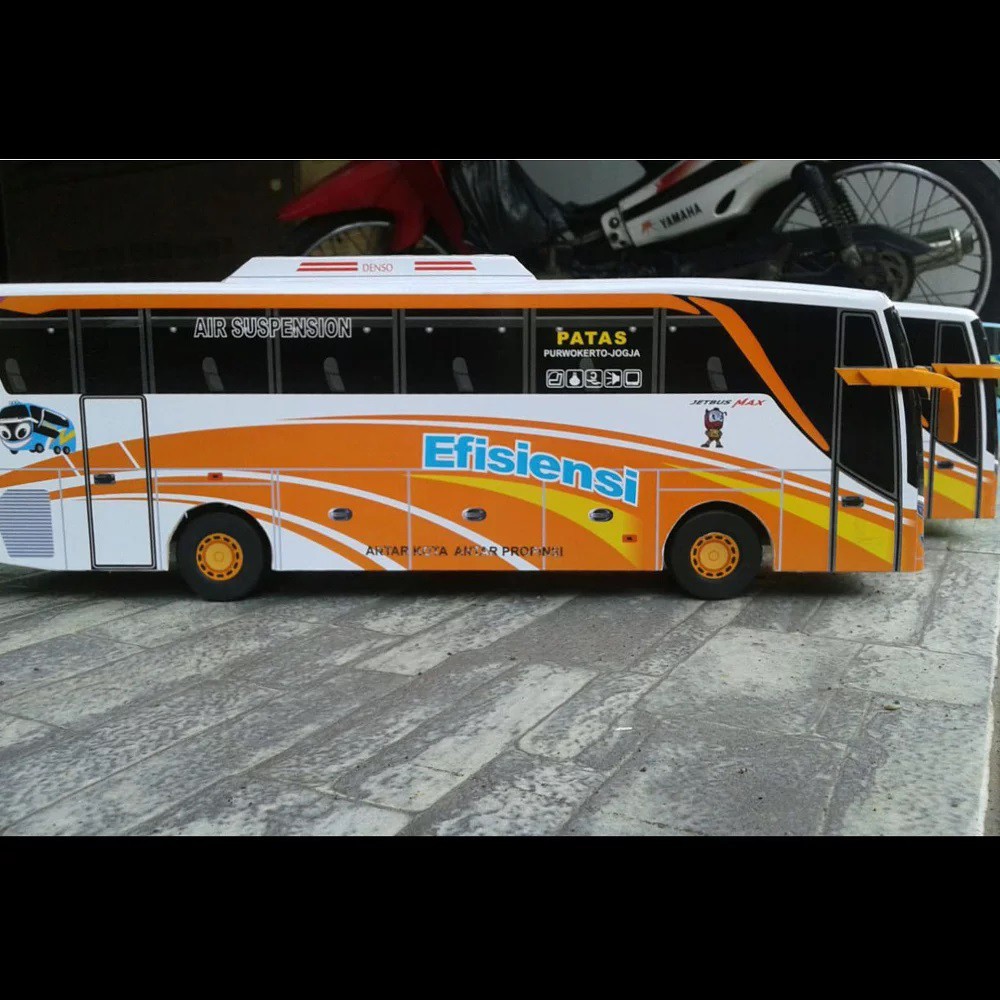  Sketsa Miniatur Bus  Shd infotiket com