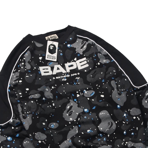 Jaket Sweater Crewneck BP SPACE CAMO  – Black Edition Fashion Trendy Casual Pria Good Brand Quality