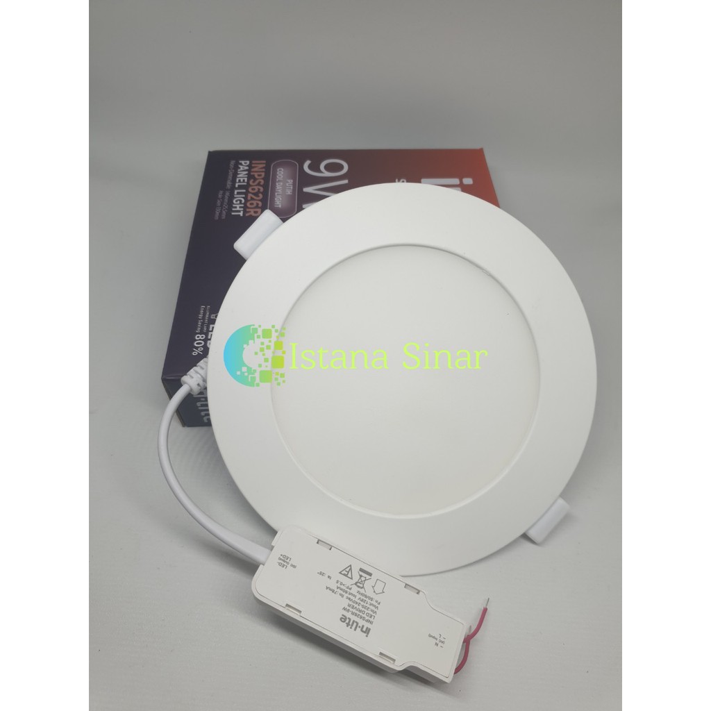 LAMPU LED PLAFON INLITE SLIM DOWNLIGHT LED IN LITE 9 WATT LAMPU PANEL