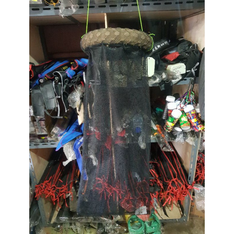 karamba tempat ikan pakai ban panjang bahan kaku tebal