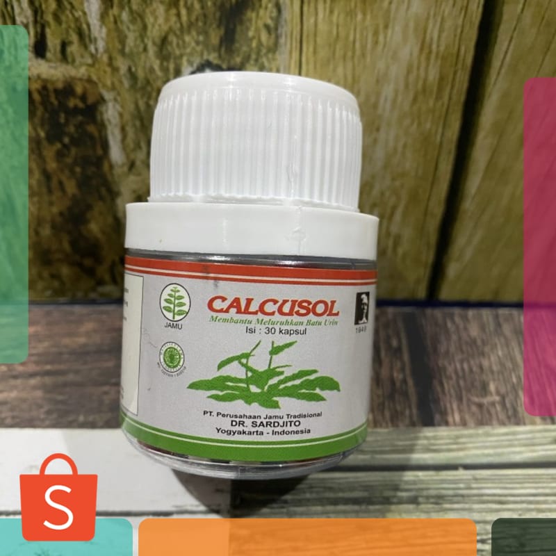 Termurah calcusol isi 30 obat batu urin