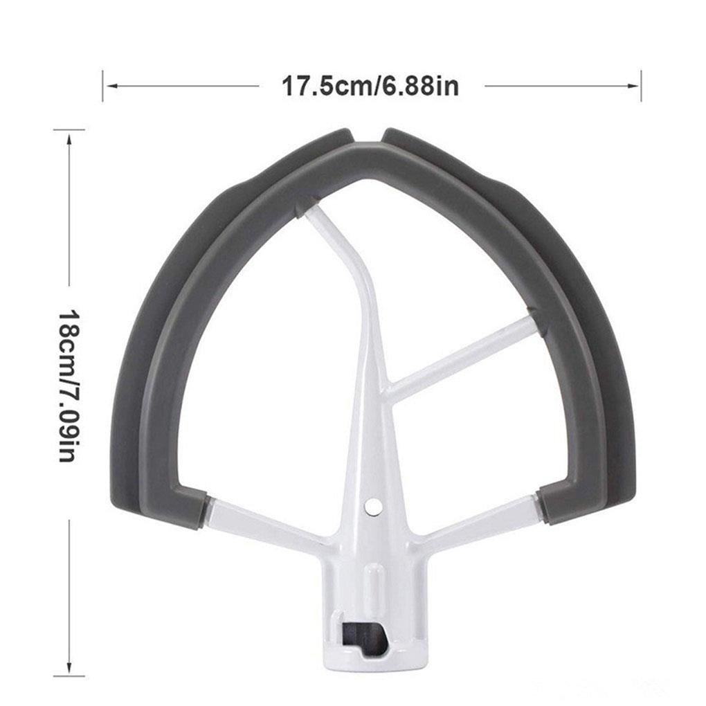 (house2020) Beater Flex Edge Mixer Flat Pengganti Untuk 6quart