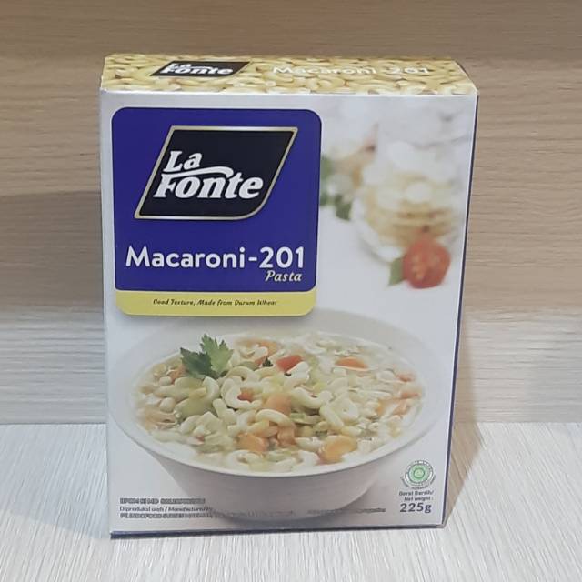 

La Fonte Macaroni -201 Pasta 225 gr