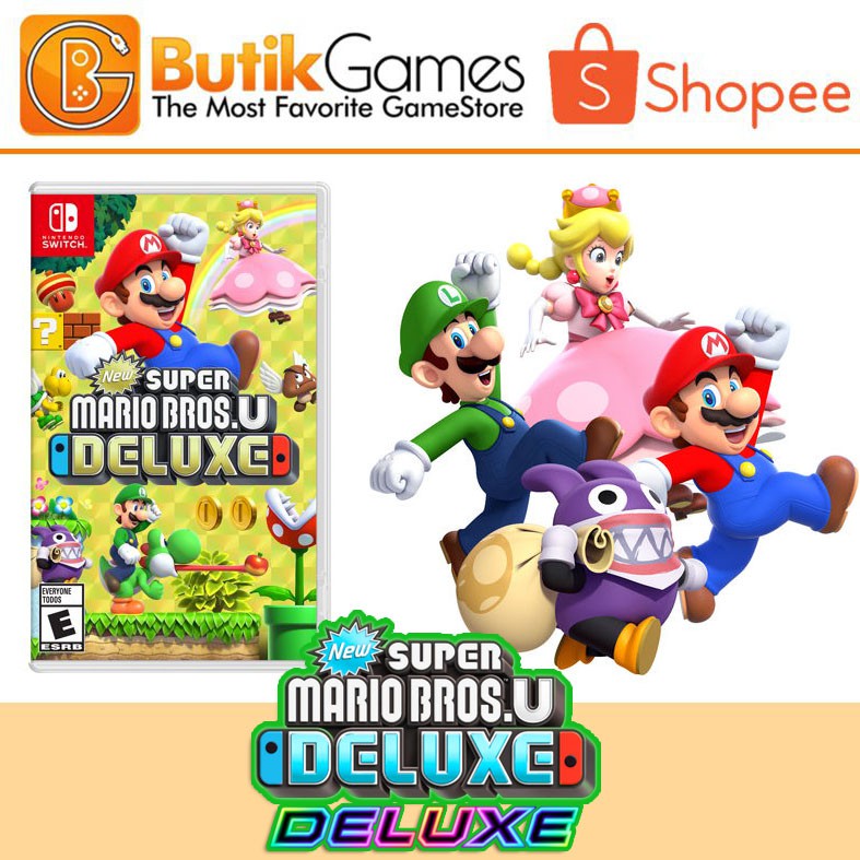 Nintendo Switch New Super Mario Bros U Deluxe gameswitch