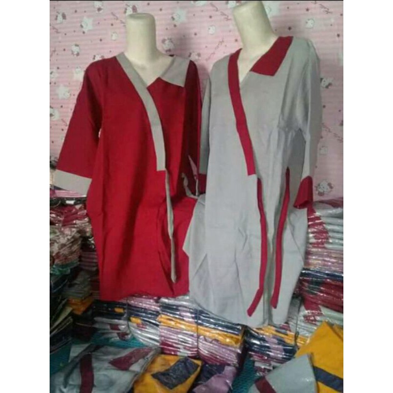 Tunik jumbo Polos &amp; Kotak