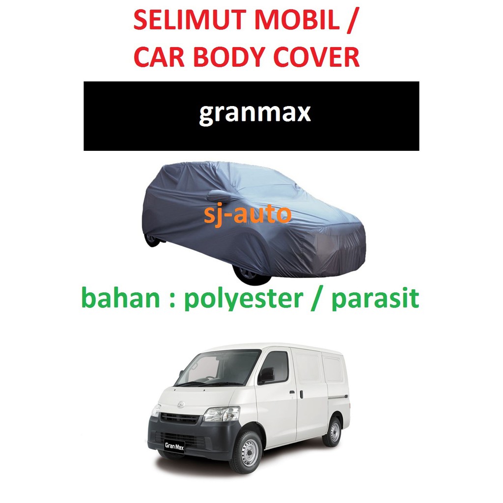 Body Cover Granmax Minibus Selimut Mobil Granmax Minibus
