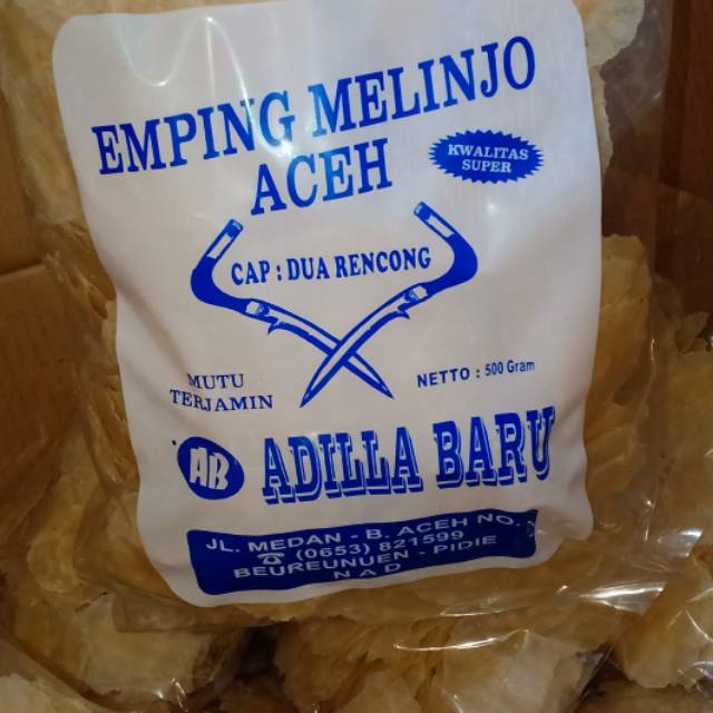 

Emping melinjo Aceh Adilla baru