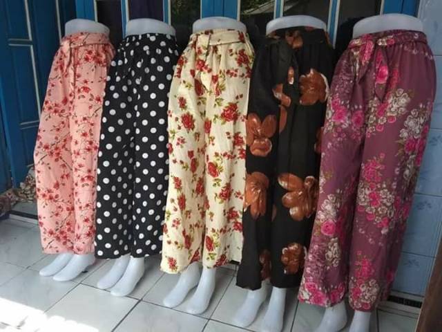 COD KULOT JUMBO\Kulot sanwos // BAWAHAN BWANITA BIG SIZE