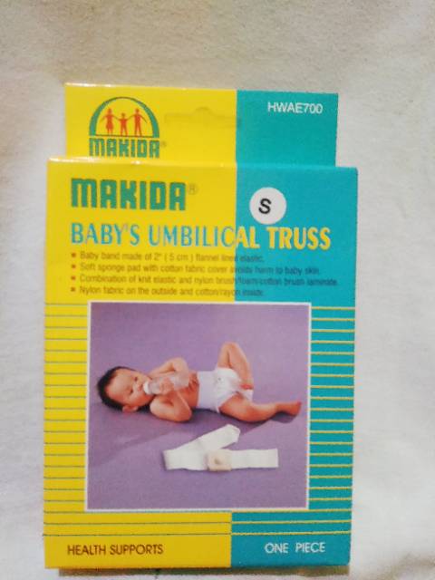 Makida Babys Umbilical Truss size S / sabuk bayi hernia