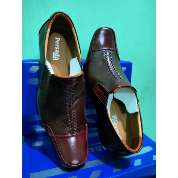 Sepatu Pantofel Kulit Pria Persada 6027  ( Produksi  Sendiri )