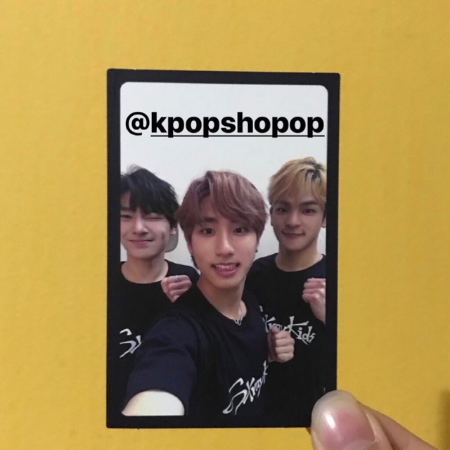 STRAY KIDS UNIT PHOTO CARD ‘I AM NOT’