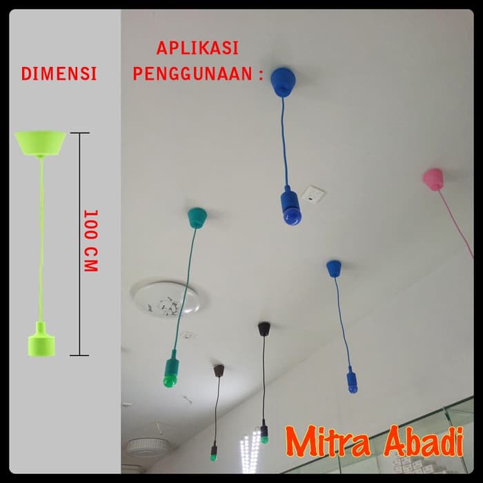 Kap Lampu Gantung Fitting E27