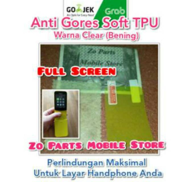 TPU Soft Clear Anti Gores New Nokia 8110 (4G-VoLTE) (Reborn 2018) TA-1059 TA-1048 TA-1067 TA-1071