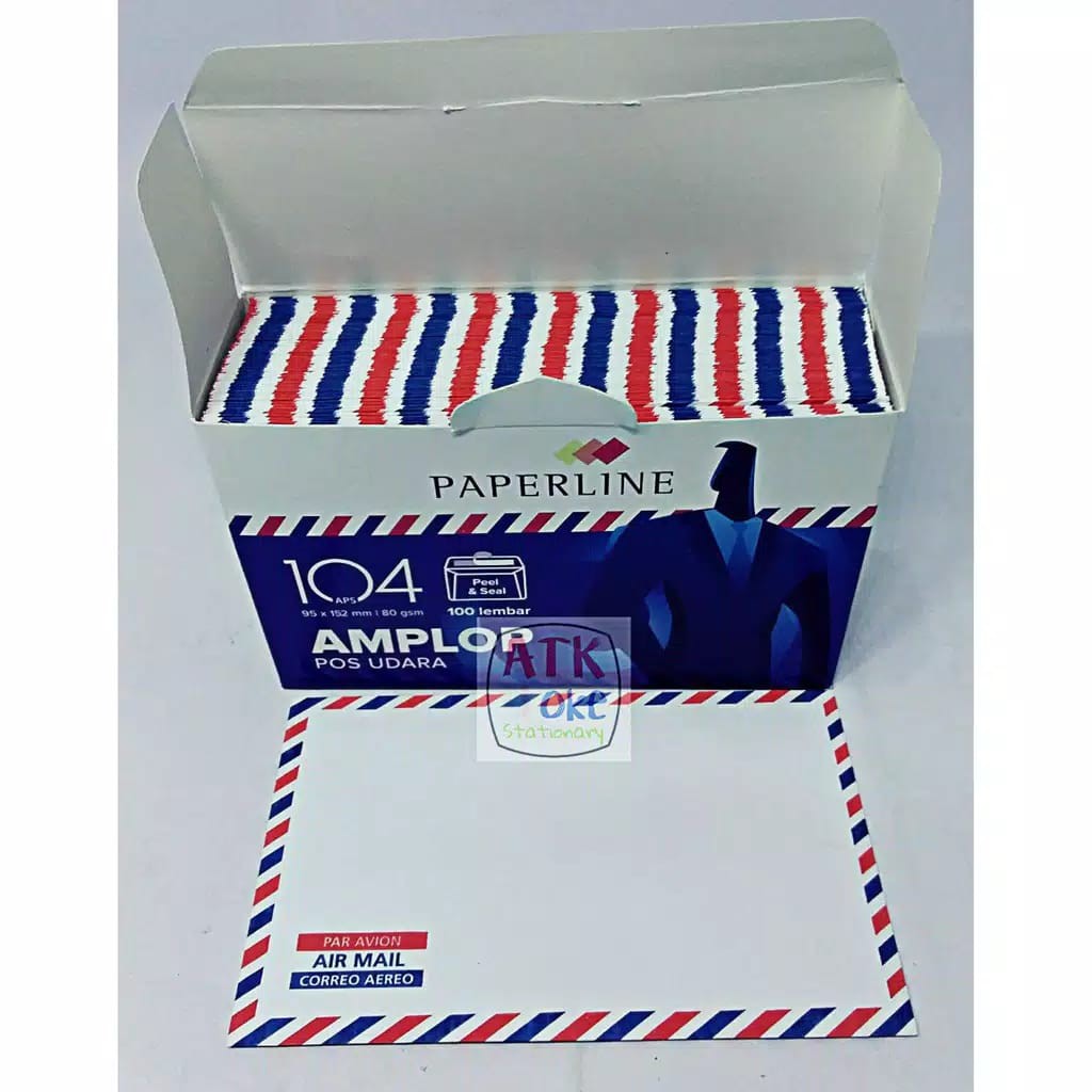 

Paperline Amplop Garis (100 pcs)