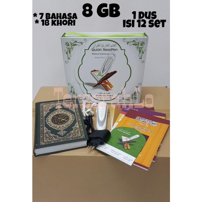 Dus selusin Al Quran Digital Read Pen pq15 Alquran readpen pq 15-8GB