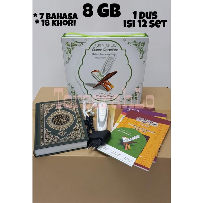 

Dus selusin Al Quran Digital Read Pen pq15 Alquran readpen pq 15-8GB
