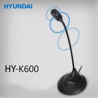 Microphone Mini Zoom Skype Hyundai HY-K600 Untuk Komputer