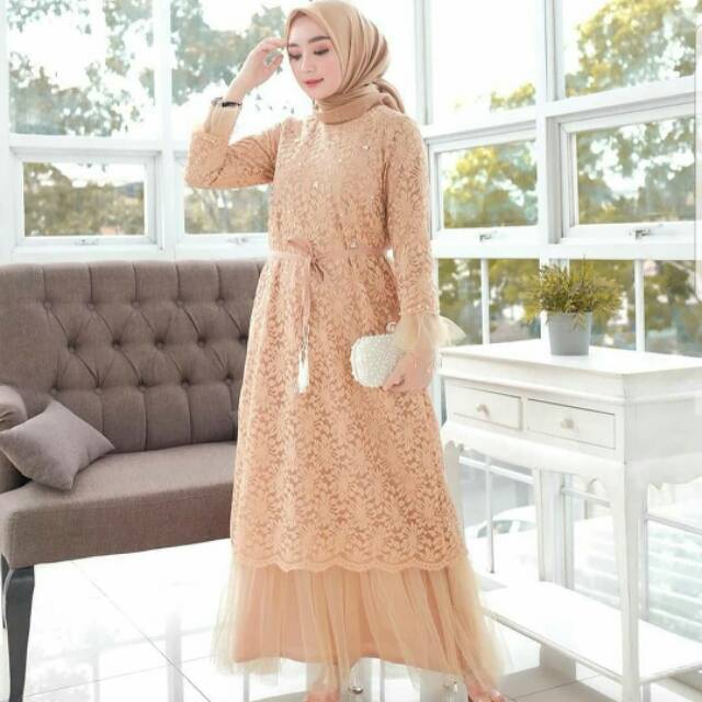 Humaira dress brukat