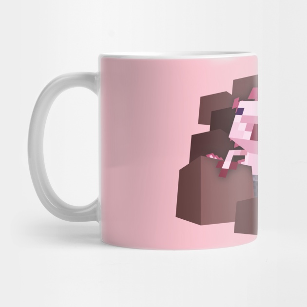 Mug Axolotl Cubed Axolotl
