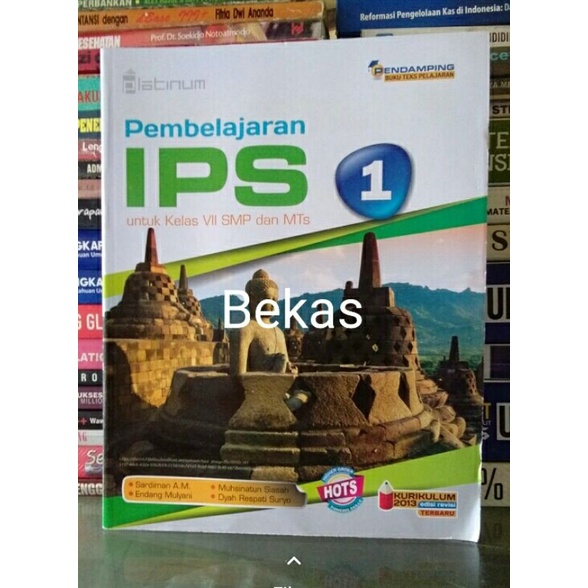 IPS SMP kelas 7 VII kurikulum 2013 Penerbit Platinum