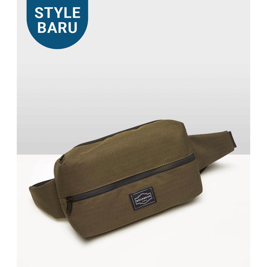 Tas Selempang Pria BERNDARD GREEN ARMY BT8309G2 Brunbrun Paris Original Berkualitas Terbaik