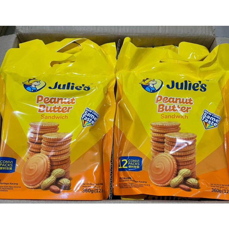 

JULIES PEANUT BUTTER ISI 12 PACK/BISKUIT ENAK/MAKANAN RINGAN