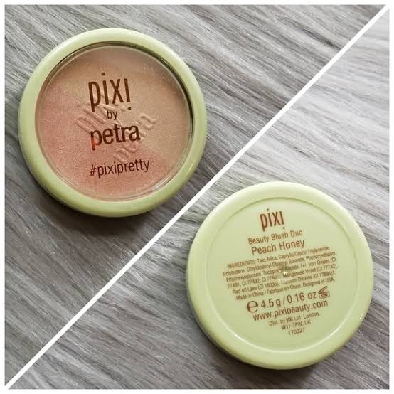 PIXI By Petra Beauty Blush Duo Mini in Peach Honey (5g)