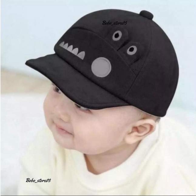 topi anak bayi laki laki perempuan lucu karakter crocodile premium