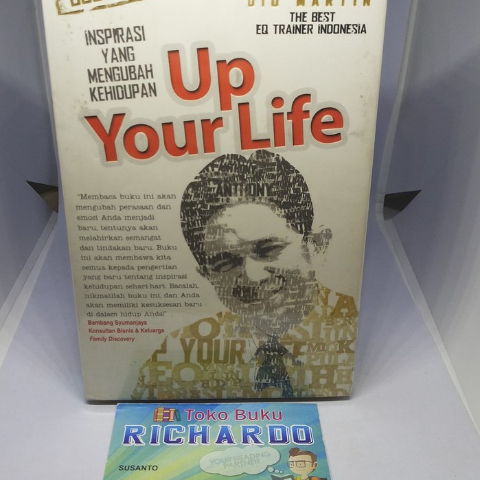 Buku Up Your Life & Up Your Success --- Anthony Dio Martin