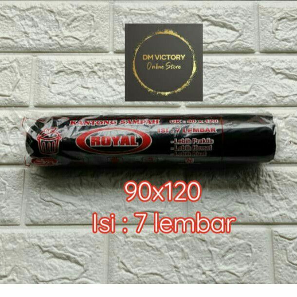 Jual Kantong Plastik Sampah Hitam 90x120 CM Plastik Sampah HD Hitam Roll Shopee Indonesia