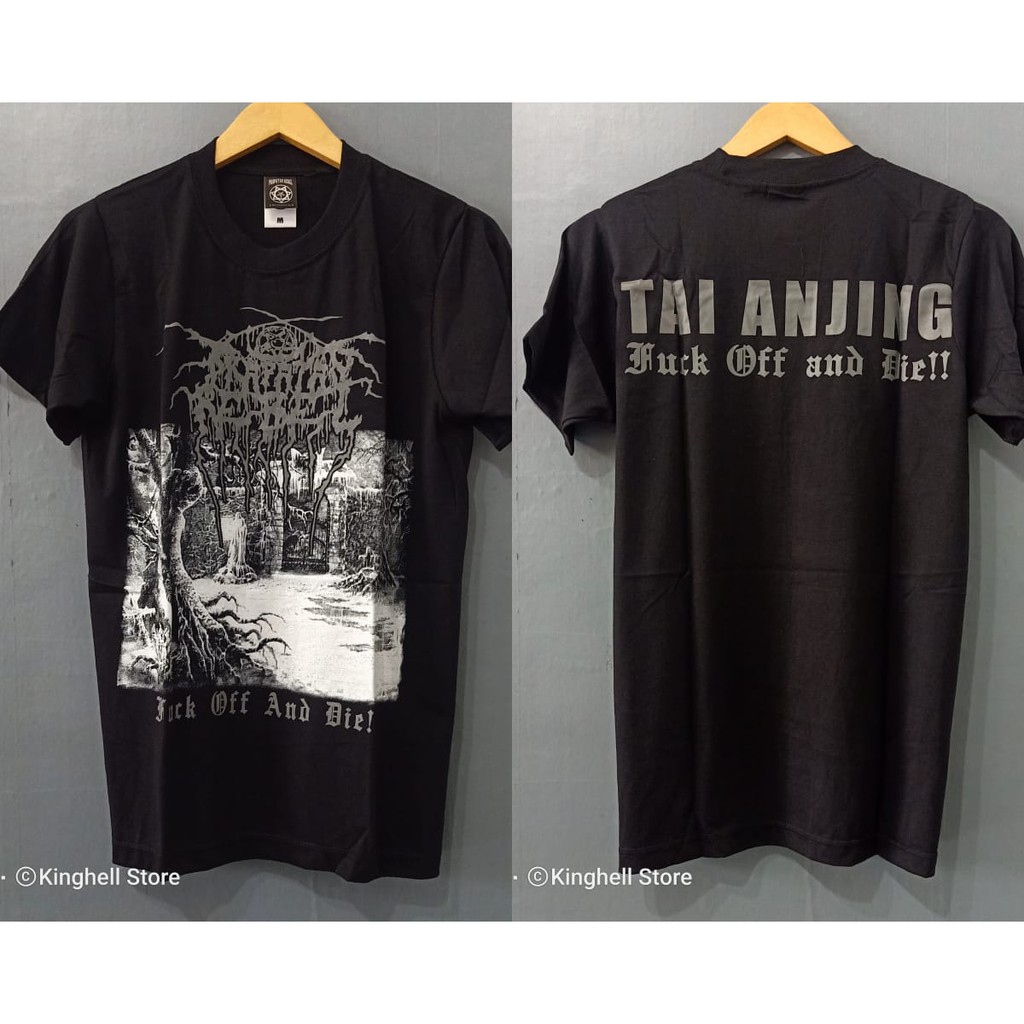 Kaos Musik Band Metal  Prapatan Rebel Underground Original Warna Navy