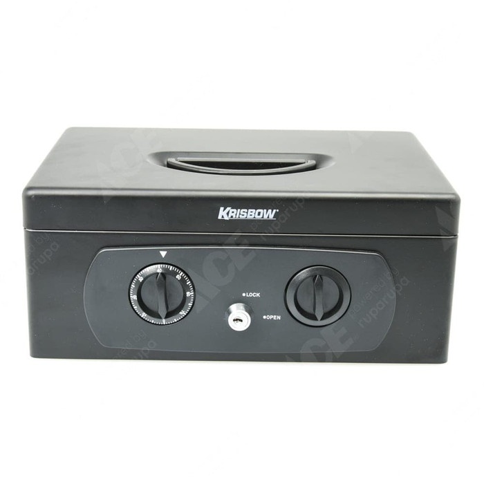 

File-Box- Krisbow Cash Box - Hitam -Box-File.