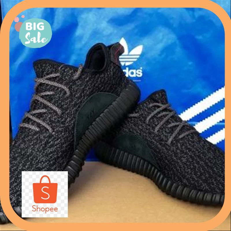 Termurah Sepatu ADIDAS YEEZY BOOST 350 PIRATE BLACK GRADE ORI MURAH IMPORT - SEPATU RUNNING PRIA