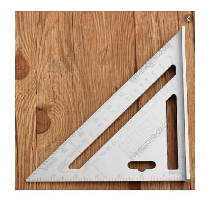 

Penggaris Siku Segitiga Aluminium 7 Inch Speed Square Premium Quality 69/100