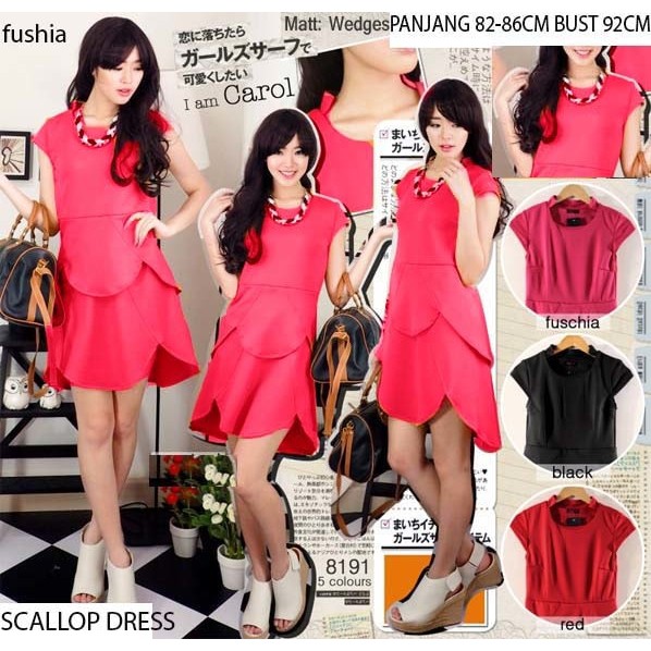 Scallop Dress (8191) (54)