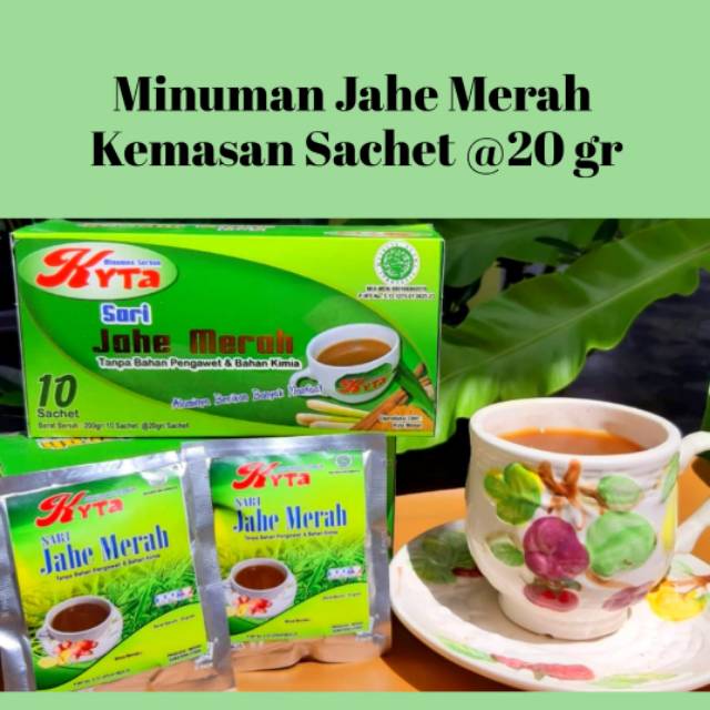 

Sari jahe merah kyta