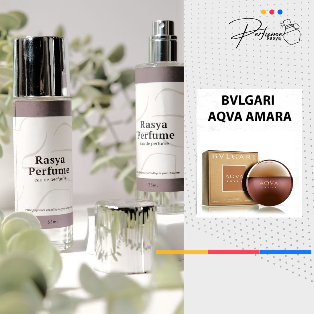 PARFUM BVLGARI AQUA AMARA - MINYAK WANGI TAHAN LAMA - PARFUM PRIA