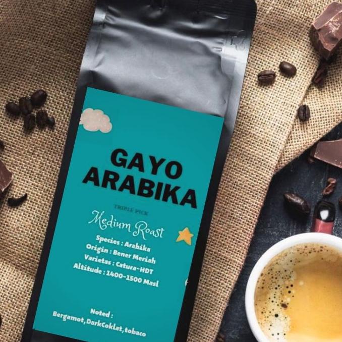 

Biji Kopi Sangrai Arabika aceh gayo 1kg - Espresso Roasted beans
