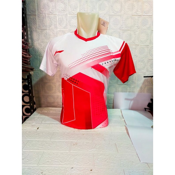 BAJU BADMINTON DEWASA L157P/ATASAN BADMINTON JERSEY BULUTANGKIS