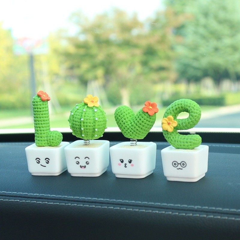 Kaktus Cactus Per LOVE Edition Pajangan Goyang Per Mobil PAJANGAN KAKTUS // Hiasan Kaktus Goyang Bun
