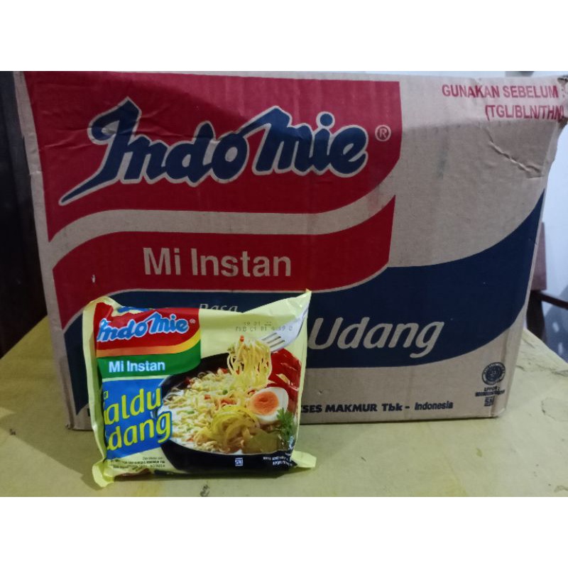 

indomie kaldu udang 1dus/snack bangka/oleh oleh /indomie